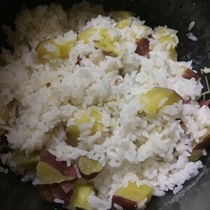 ほくほく甘～いサツマイモご飯